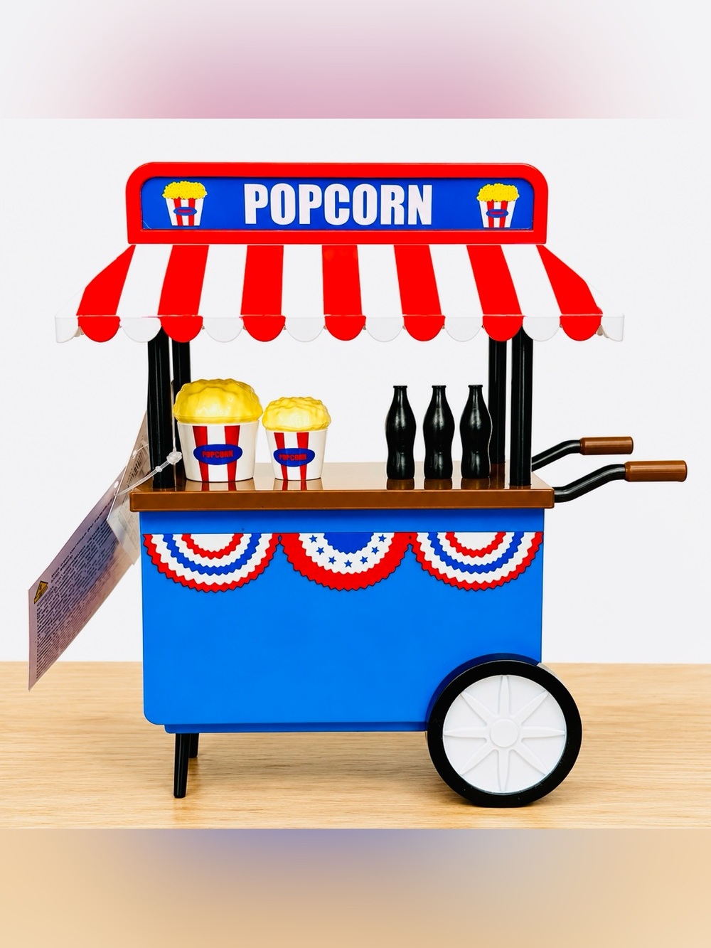 Target Bullseye Playground Summer Light Up Popcorn Stand Decoration